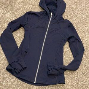 Black hooded define jacket 8